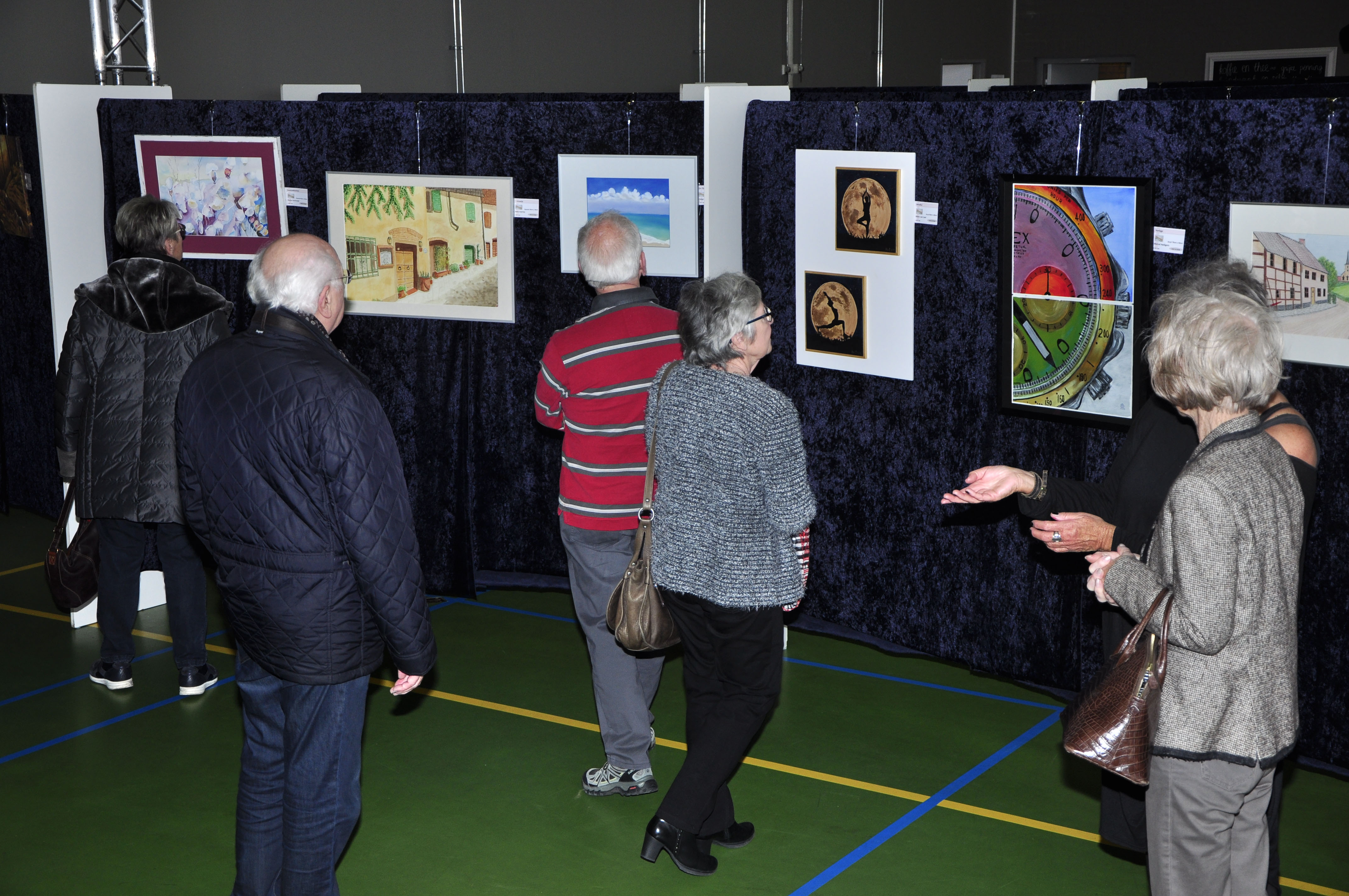 Expositie Teken- en Schilderclub Artistique